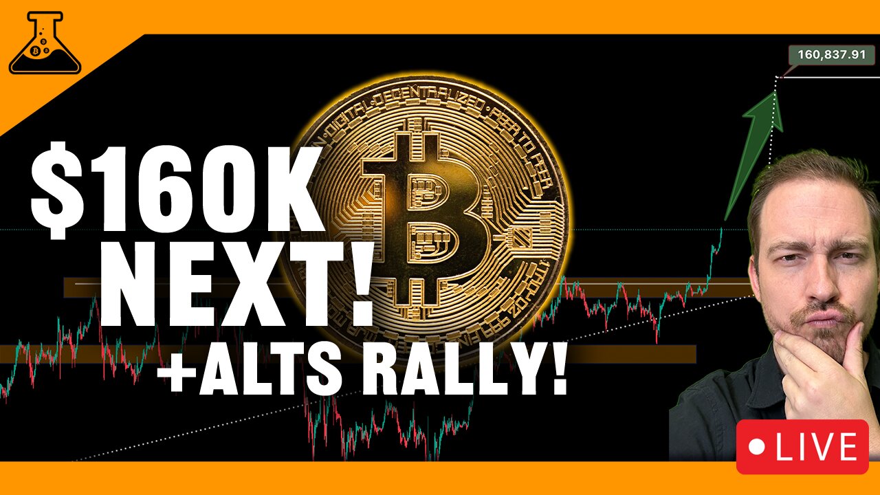 Bitcoin $160k Next! Altcoins Breakout! Altseason Starting? $Eth $Sui $Algo $Link $Xlm $XRP $TAO