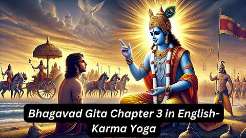 Bhagavad Gita Chapter 3 in English | Karma Yoga - The Yoga of Action