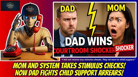 Greedy Mom Takes Stimulus Checks! Now Dad Fights Child Support Arrears!
