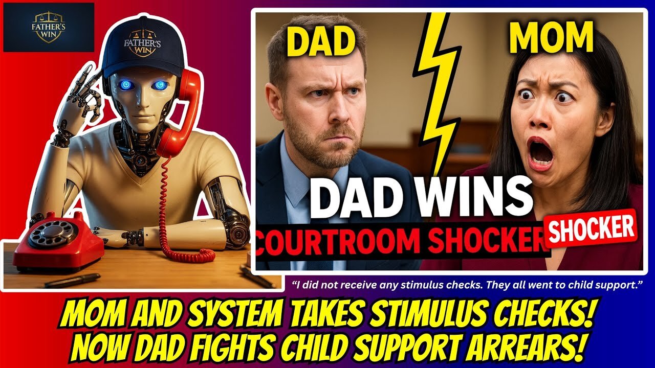 Greedy Mom Takes Stimulus Checks! Now Dad Fights Child Support Arrears!