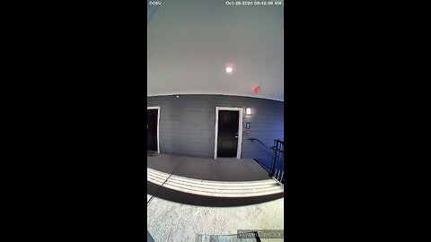 Ghostly Figure caught on doorbell e cam