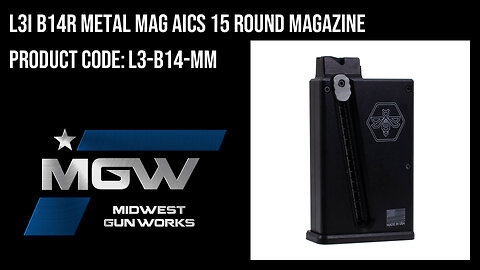 L3I B14R METAL MAG AICS 15 Round Magazine - L3-B14-MM