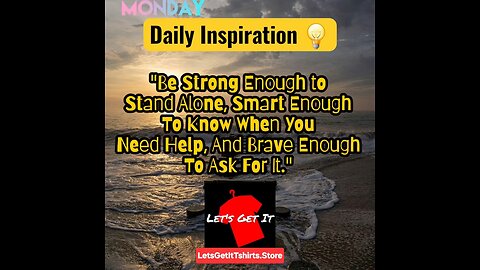 🗣Be Strong & Brave Enough To Ask For Help‼️💛 #DailyInspiration #MorningQuote #SoberCoach #Quotes