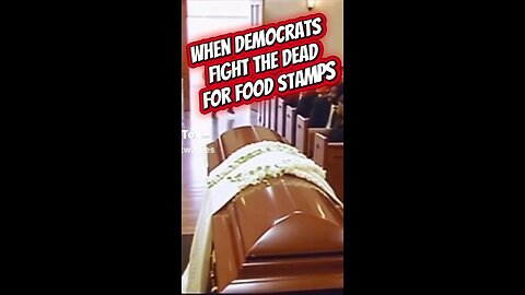 When Democrats fight the dead for food stamps