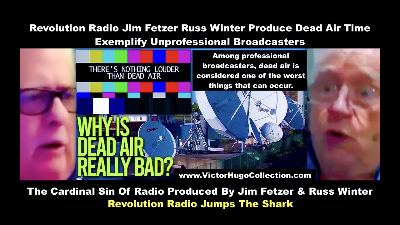 Revolution Radio Jim Fetzer Russ Winter Produce Dead Air Time Exemplify Unprofessional Broadcasters