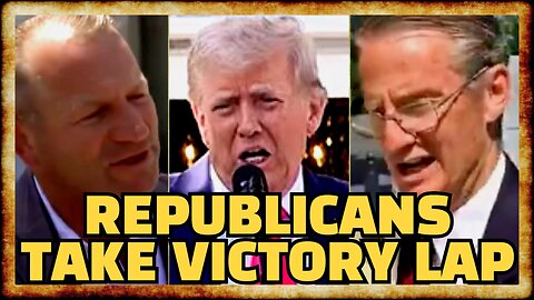 Republicans GLOAT Over Budget Bill, LIE About MEDICAID CUTS