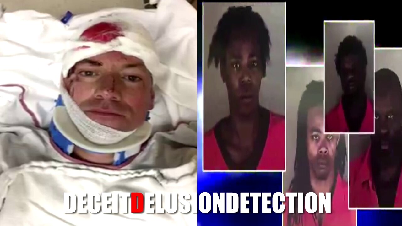 A white man was brutally beaten and robbed by several black suspects in Downtown Minnesota