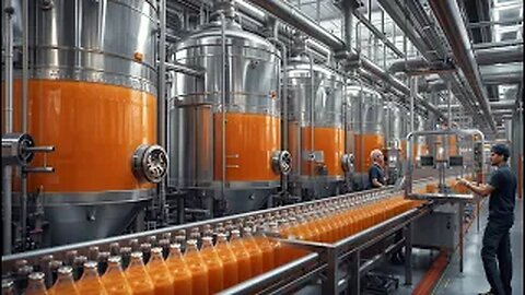 Inside the Orange Juice Factory | From Oranges to Tropicana Bottles