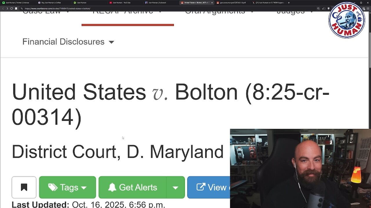 Just Human #347: John Bolton Hit With 18-Count Indictment