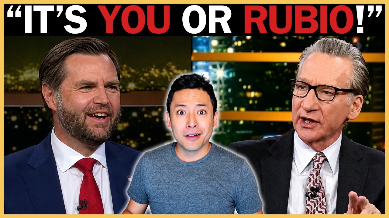 Democrat COLLAPSE: Bill Maher Turns on His Own Party to JD Vance's Face