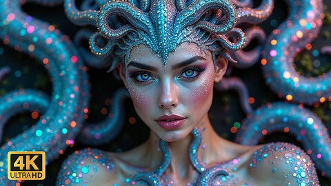 4K Tentacles: Glittering, Slithering and Beautiful AI Short Film and Music Video