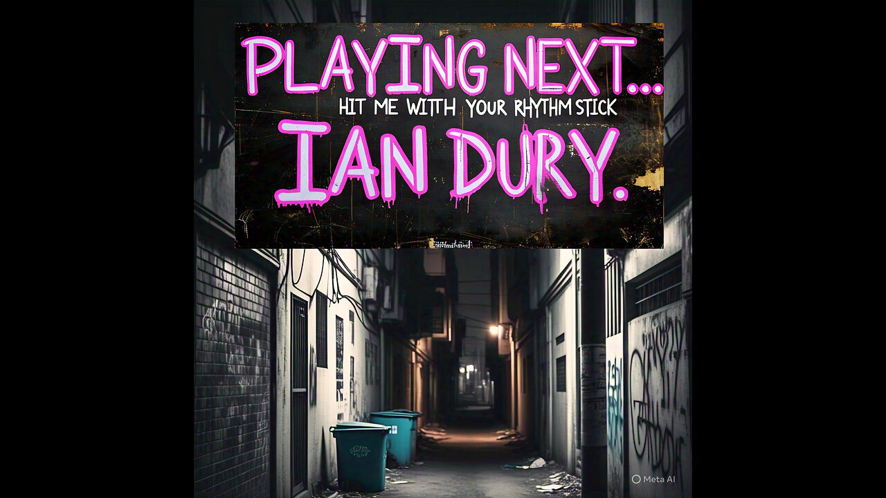 IAN DURY..HIT ME WITH YOUR RHYTHM STICK
