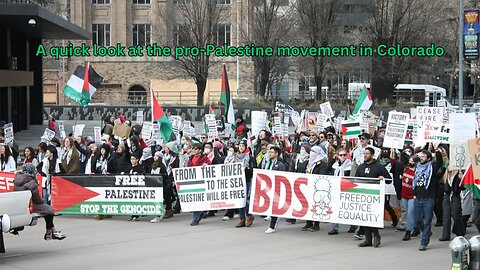 The Pro-Palestine movement in Colorado formed a coalition to be stronger