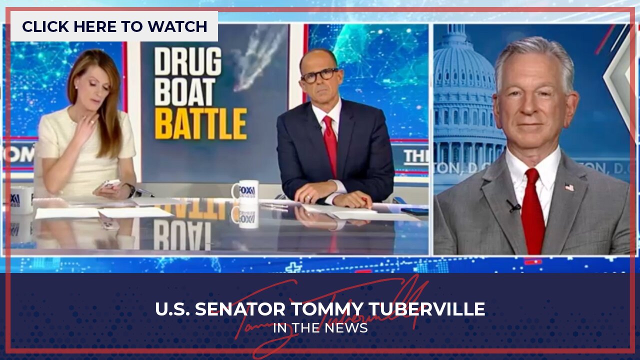 Senator Tuberville Joins The Bottom Line to Discuss Somalian Fraud in Minnesota and Narco-Terrorists
