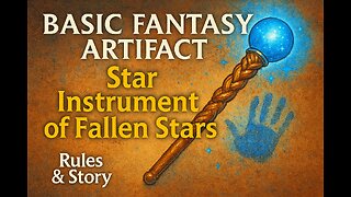 AD&D Unique Magical Item (Homebrew item!) | Star Instrument of Fallen Stars