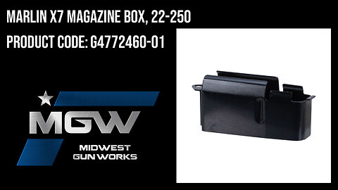 Marlin X7 Magazine Box, 22-250 - G4772460-01