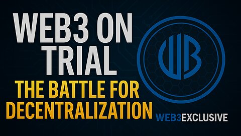 Decentralized but Not Untouchable: What Web3 Needs to Survive Regulation