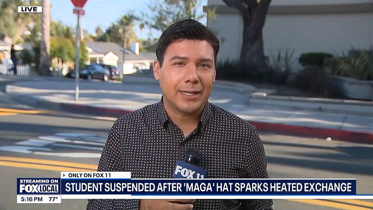 His MAGA Hat Tribute To Charlie Kirk Was Torn From His Head By A Peer – But He's The One Suspended?