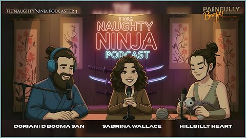 The Naughty Ninja Podcast w/ Sabrina Wallace, Hillbilly Heart & D Booma San | TX Electronic Corridors & Digital ID | Episode 3 ~ Tuesday, Nov. 4th, 2025