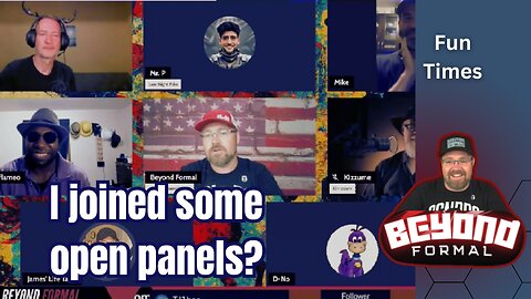 I joined a couple live open discussions. Fun times! | Should I do More?