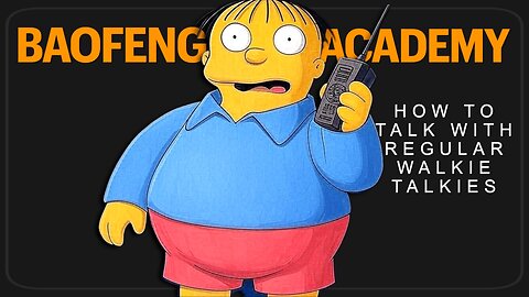 Use Your Baofeng UV-5R Talk With Other Walkie Talkies