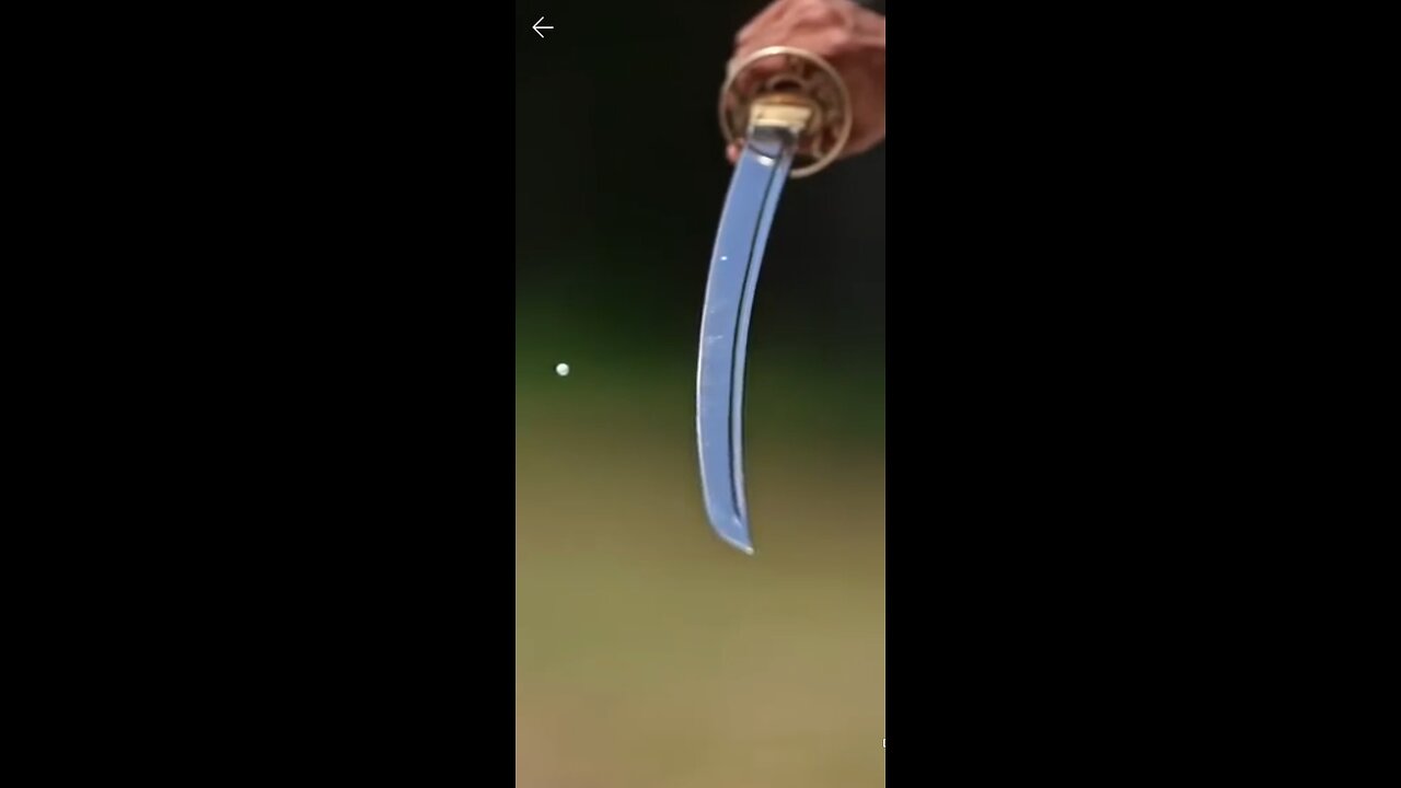 Katana vs bullet
