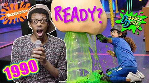 Playing & Reacting to 1990 Nickelodeon Family Double Dare