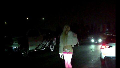 Driver #POV of a typical night in #SouthLosAngeles