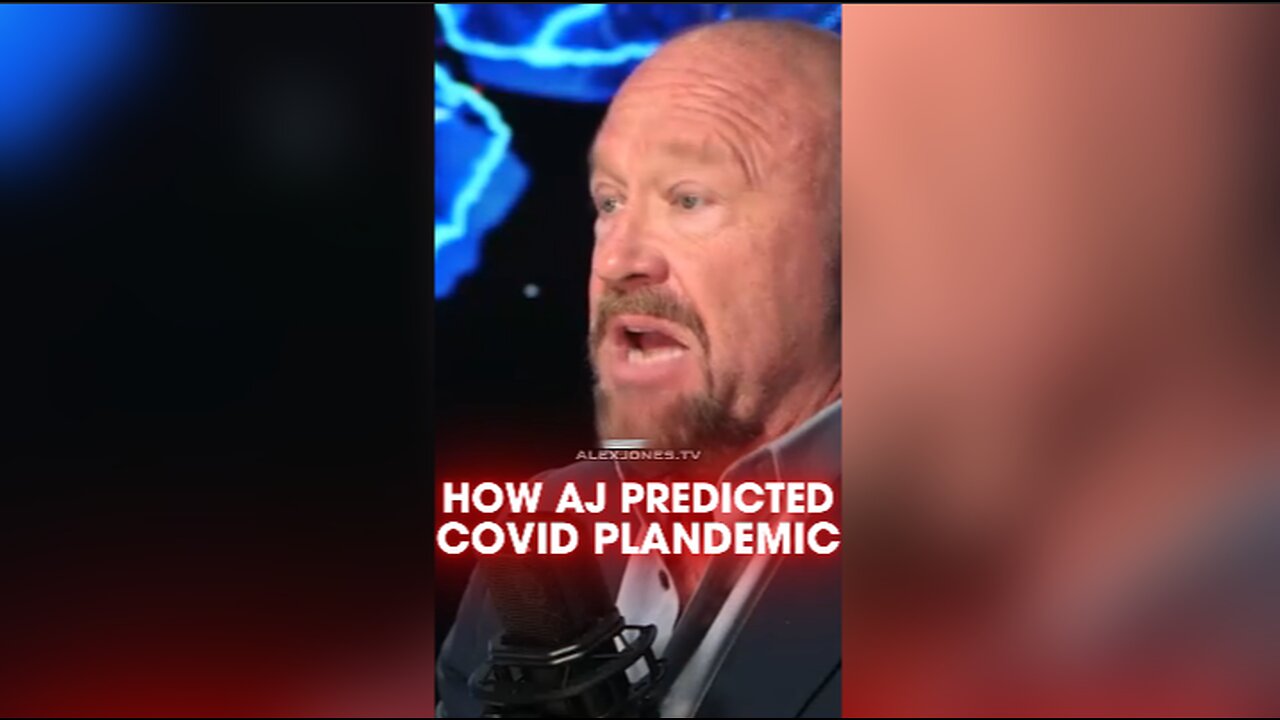 This is How Alex Jones Predicted The Covid Plandemic - 5/1/25