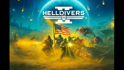 Helldivers 2 fighting bugs