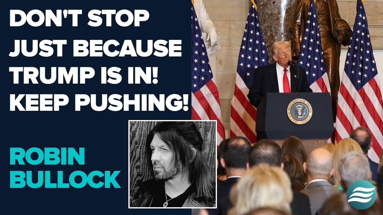 Robin Bullock: Don't Stop Just Because Trump Is In! Keep Pushing! | March 24 2025