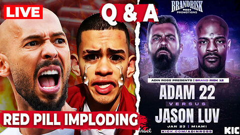 Red Pill is DYING, Sneako CRIES After Tate SNITCHED, Cuck22 vs His Wife's Boyfriend - Live Q&A