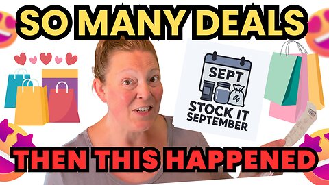 EPIC One Day Shopping Haul 🛍️ HUGE Savings + One Big Mistake 😭 | #StockItSeptember