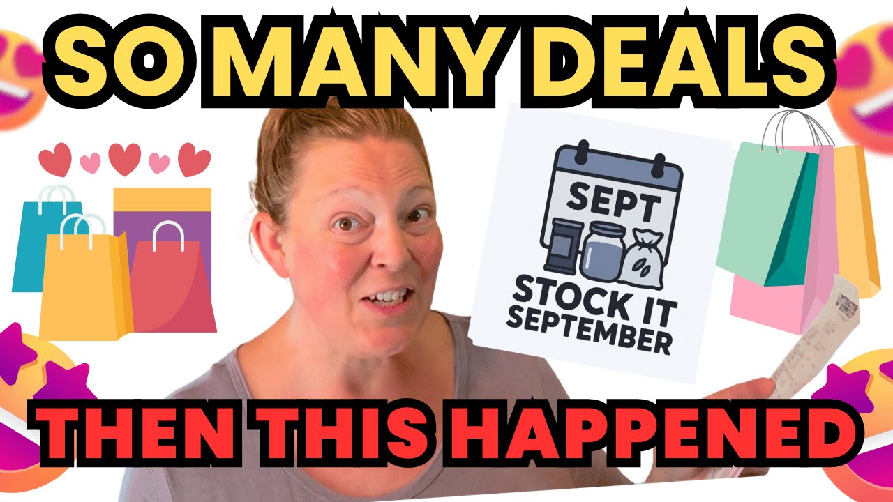 EPIC One Day Shopping Haul 🛍️ HUGE Savings + One Big Mistake 😭 | #StockItSeptember