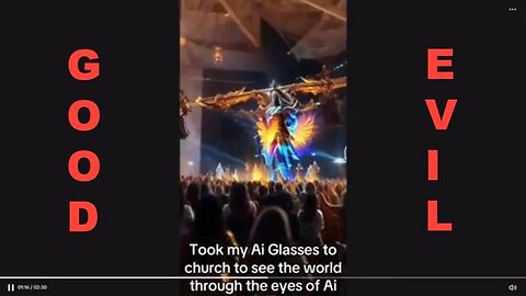 Ai GLASSES DISTINGUISH WHAT'S GOOD OR EVIL IN OUR REALITY
