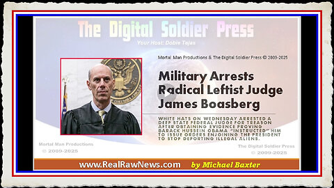 Military Arrests Radical Leftist Judge James Boasberg