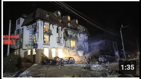 "Kharkov Mercenary Hotel Struck by Russian Missiles"