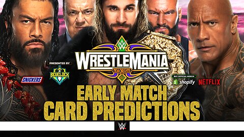 WWE WrestleMania 42 Saturday - Match Card Predictions | Bevelock