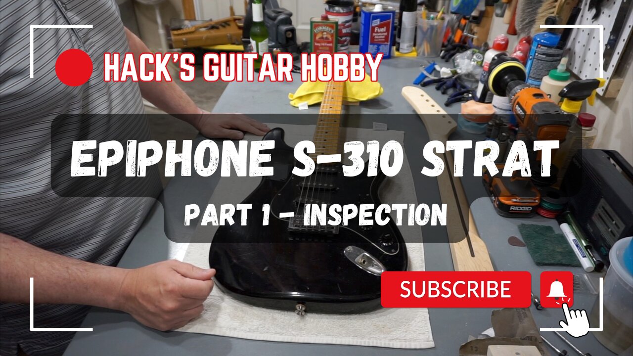 The Epiphone S-310 (Strat) Project Guitar: Part 1 - Inspection