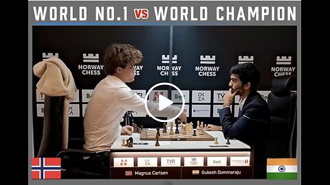 World Championship Chess Game 1 Wow!
