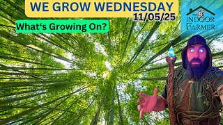 We Grow Wednesday 11/5/25, Nov Super Moon, Human Power Generation In Prison & More! Let's Grow