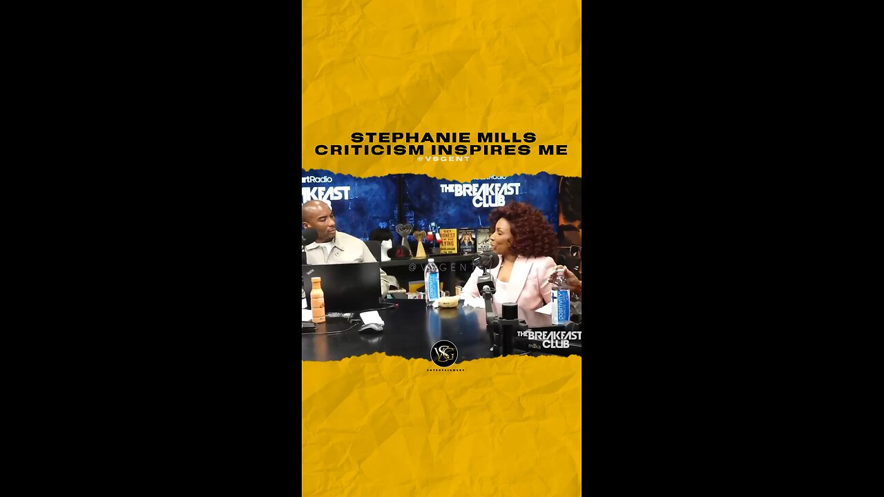 @iamstephaniemills Criticism inspires me. #stephaniemills 🎥 @breakfastclubam