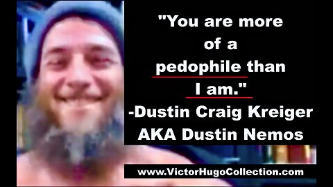 Stew Peters Exposes Government Informant Drug Dealer Admitted Pedophile Dustin Nemos Child Molester