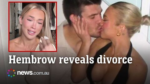 Tammy Hembrow breaks down as she reveals marriage is over