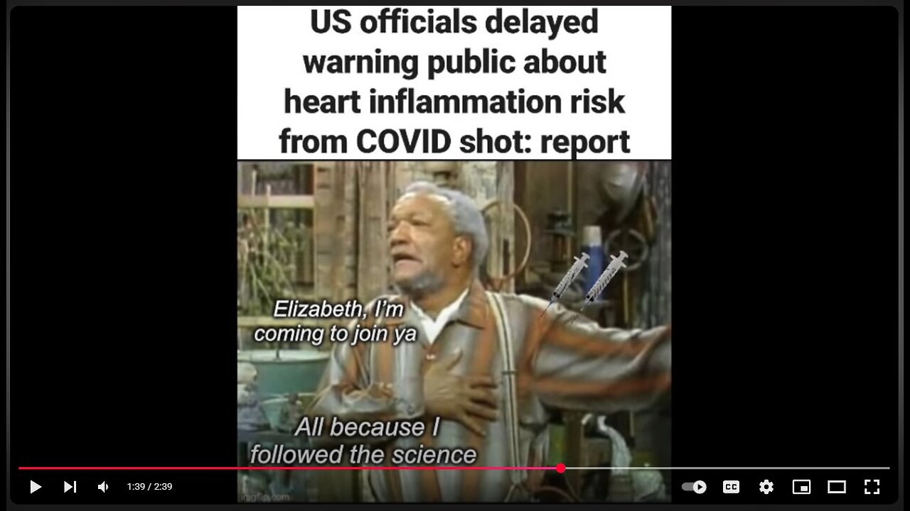 Enjoy your lab meat, insect food, empty bank account, mandated lockdowns, morons.