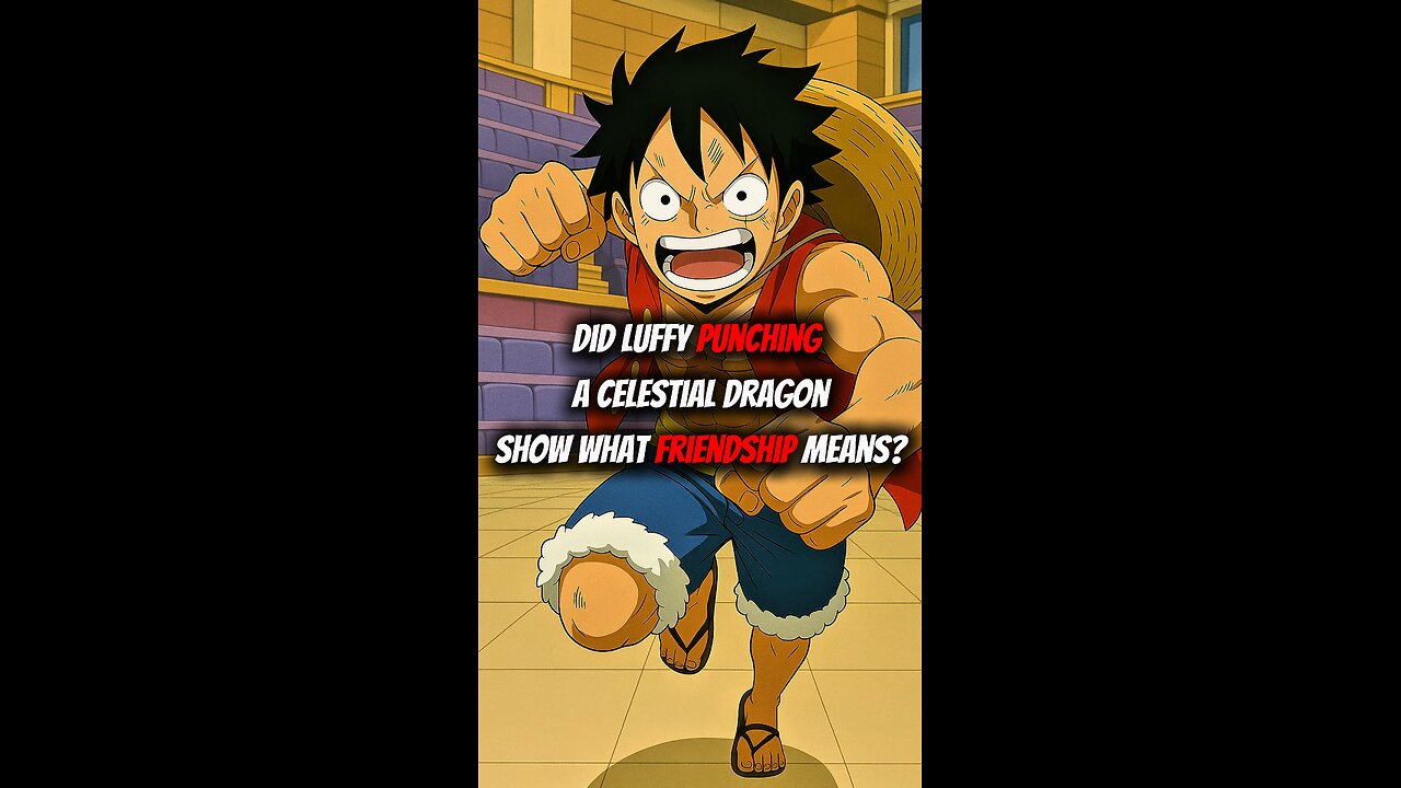 Did Luffy Punching a Celestial Dragon Show What Friendship Means? #onepiece #strawhats #eloypiece
