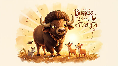 Buffalo Brings the Strength | Kids’ Song about True Strength