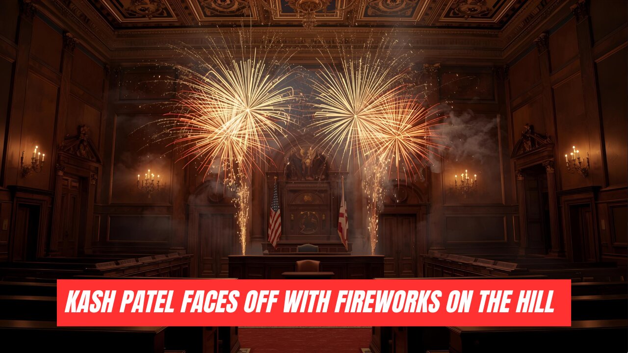 Kash Patel Faces Off with Fireworks on The Hill
