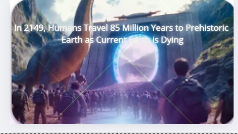In 2149, Humans Travel 85 Million Years to Prehistoric Earth as Current Earth is Dying
