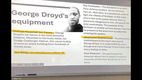 THE CREATION 🤖 OF GEORGE DROYD